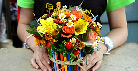 Как правильно составить букет из живых цветов – советы опытных флористов